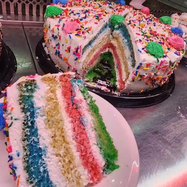 (Cuña) Torta Arcoiris