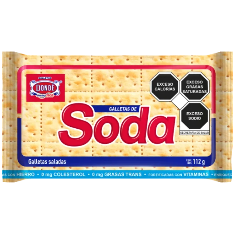 Galleta Soda Dondé Multipack 15x15x12gr