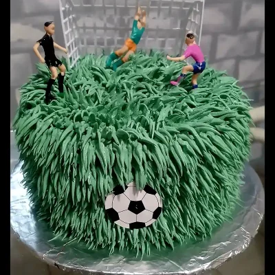 Cake 15 cm temático fútbol