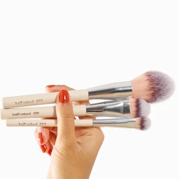 Half Caked Set de 3 Brochas de Alta Gama