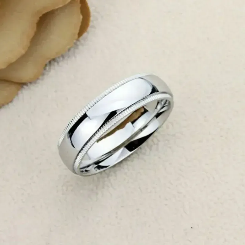 Anillo de acero inoxidable