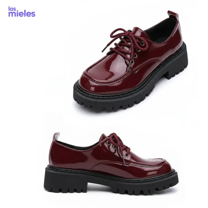 Zapatos de punta redonda