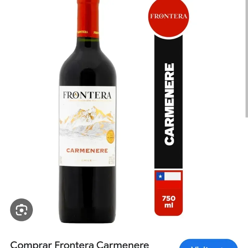 Vino tinto Frontera