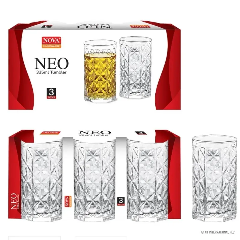 Juego de vasos