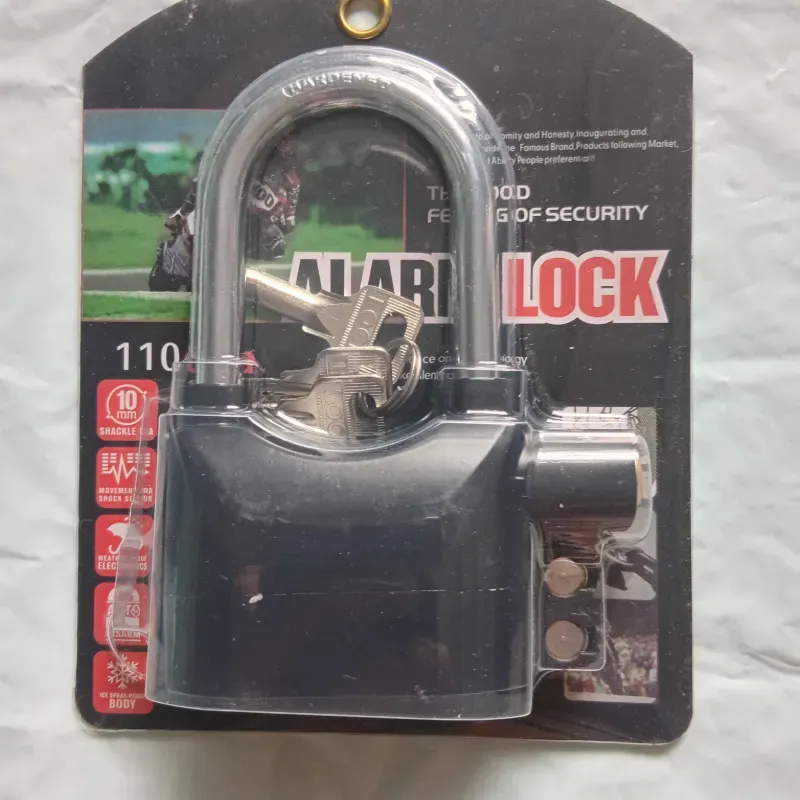 Candado con alarma