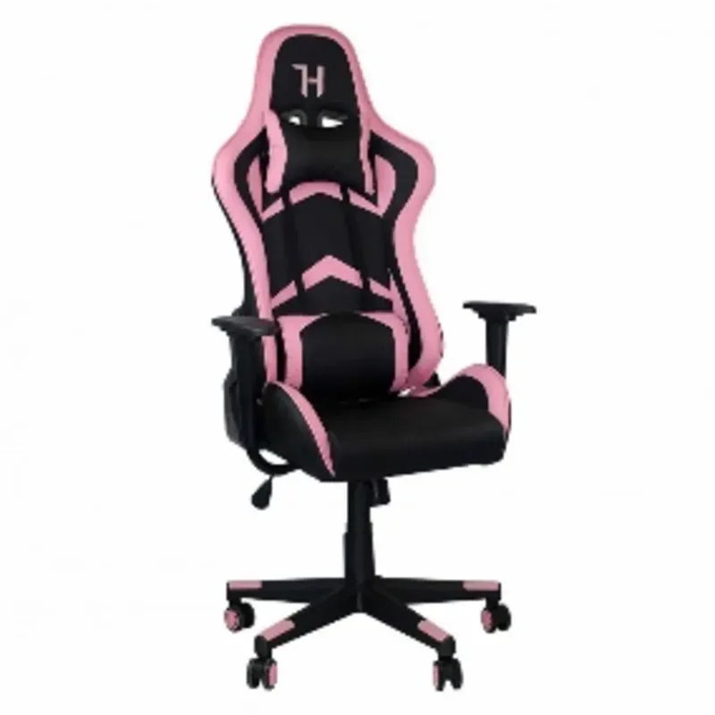 SILLA GAMING NEGRA/ROSA
