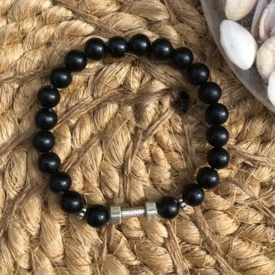 Pulsera de bola plástica #8