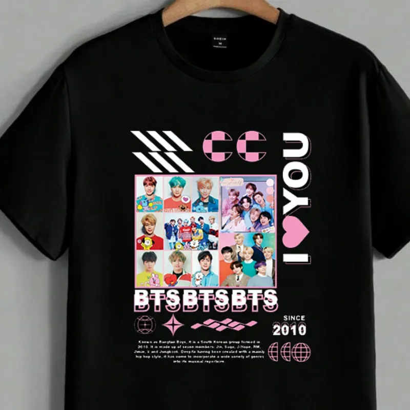 Playera BTS (las favoritas de ARMY)