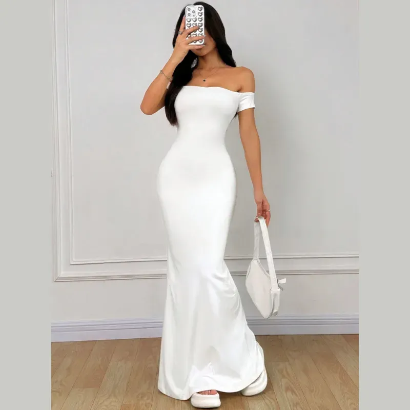 Vestido blanco largo