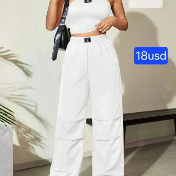 Conjunto Top Blanco