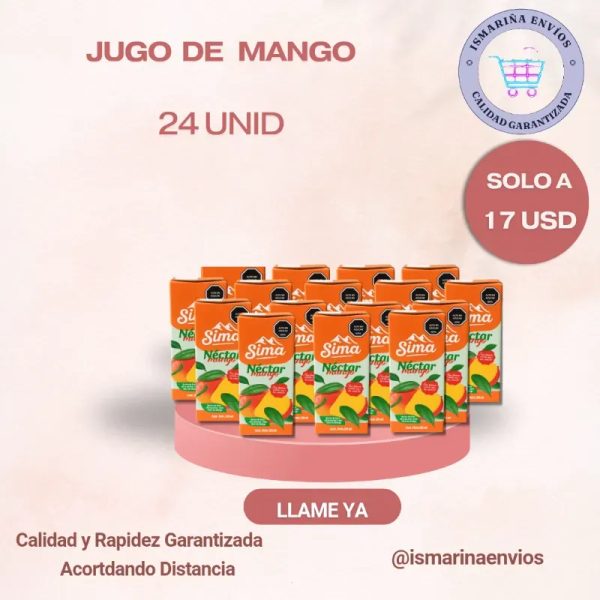 Jugo de mango