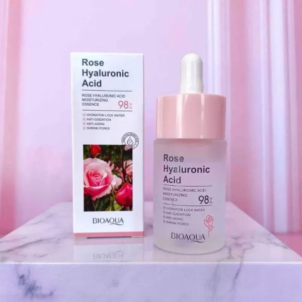 Sérum de rosas + ácido hialurónico