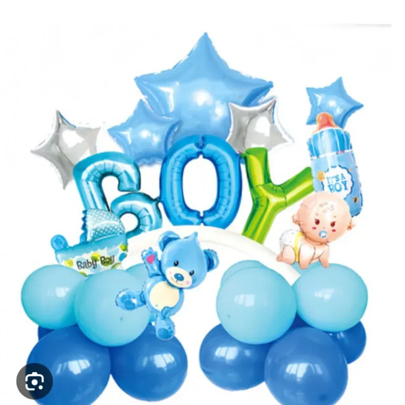 Set 26 y 29 piezas globos Boy y Girl