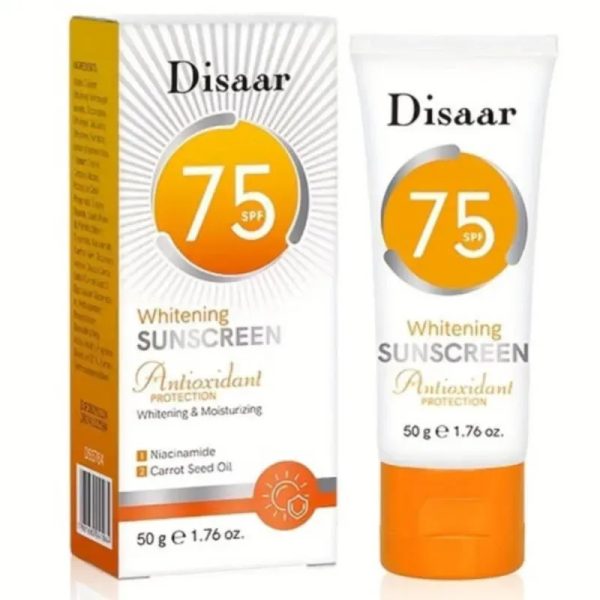 Protector solar Whitening 75spf 50grs DISAAR