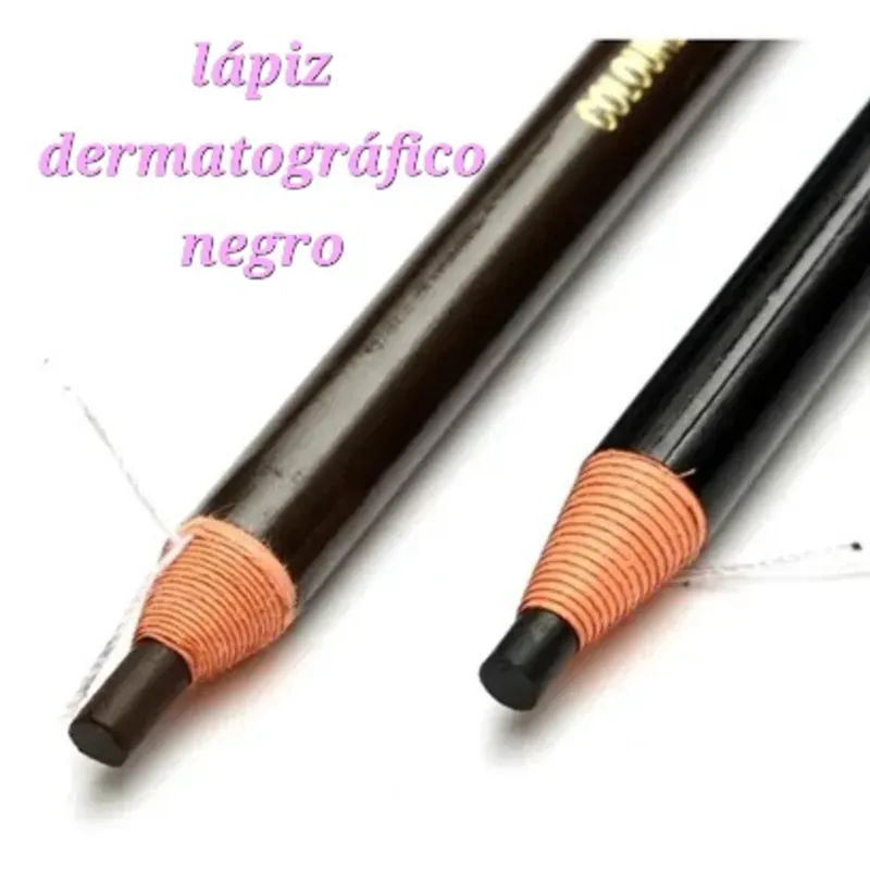 Lápiz dermatográfico negro