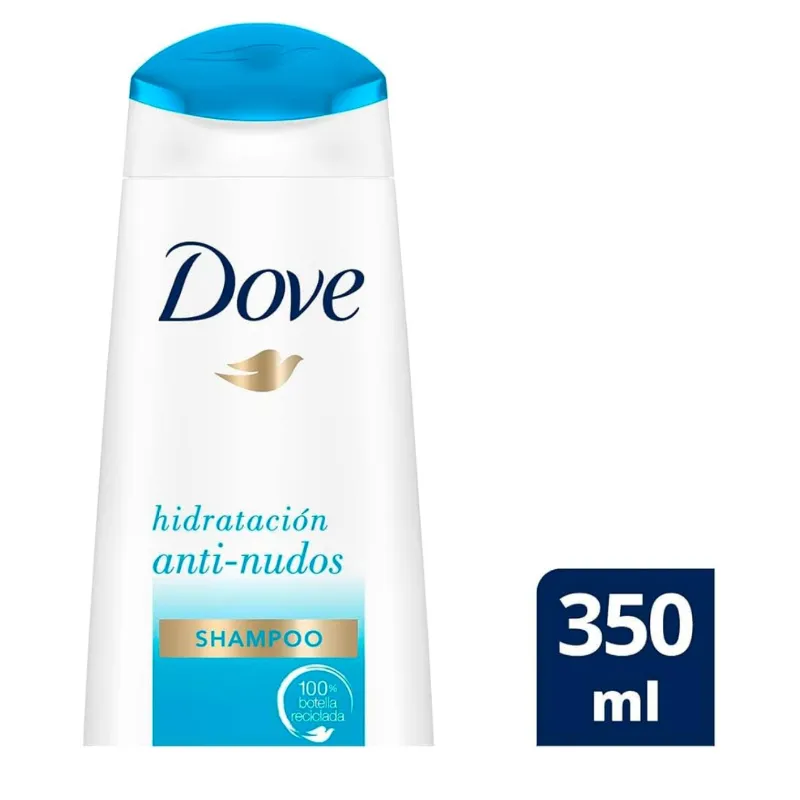Shampoo Dove Hidratación Anti nudos