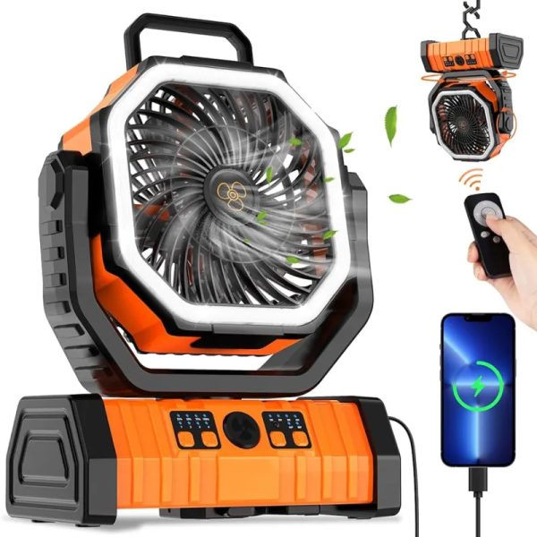 Ventilador recargable