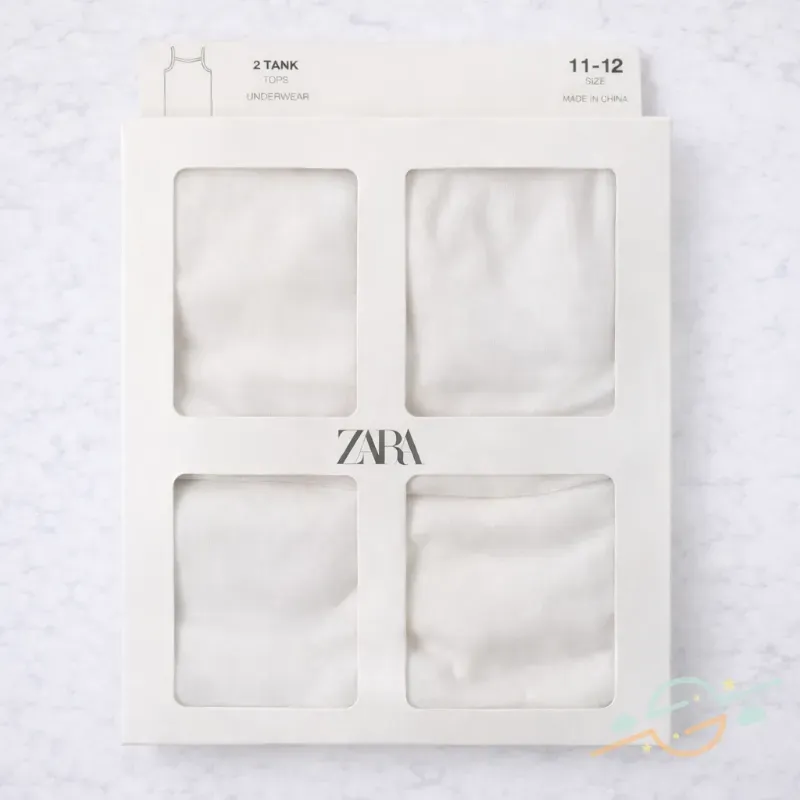 Pack 4 blusas blancas ZARA