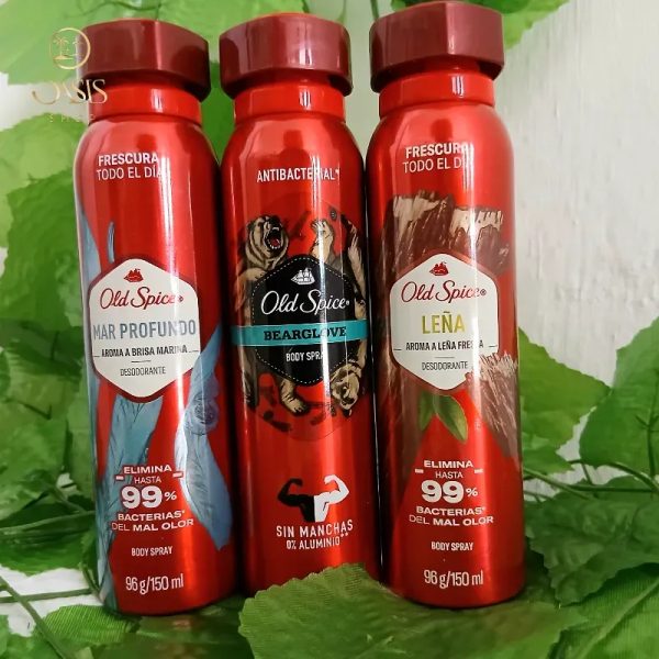 Spray corporal Old Spice