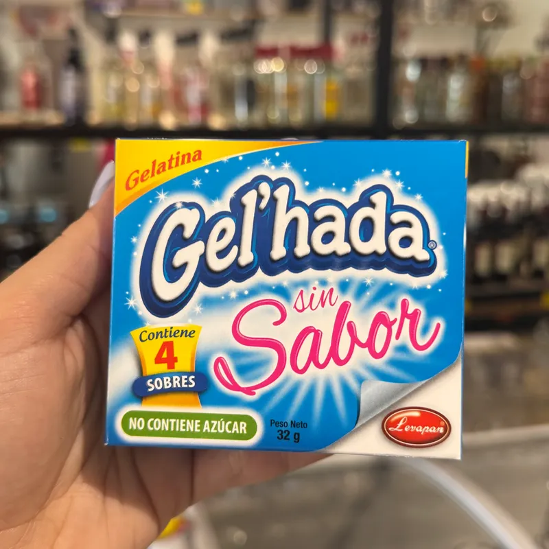Gelatina sin sabor