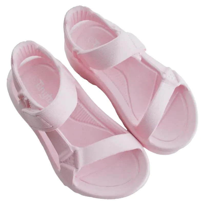 Sandalias Rosa Pastel para Bebé