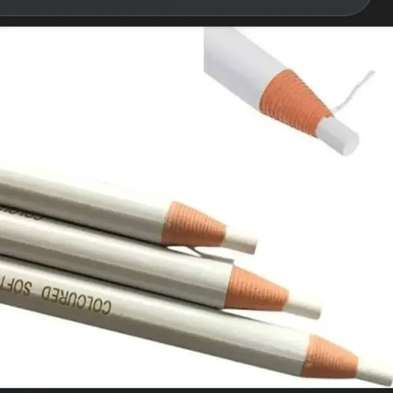 Lápiz encerado blanco