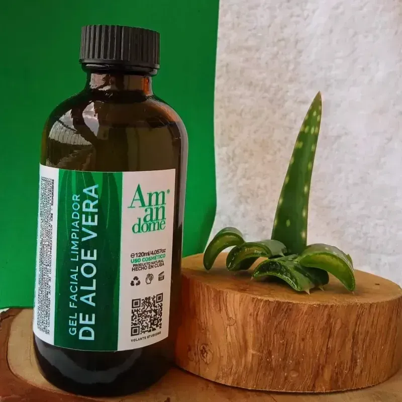 Gel de aloe limpiador