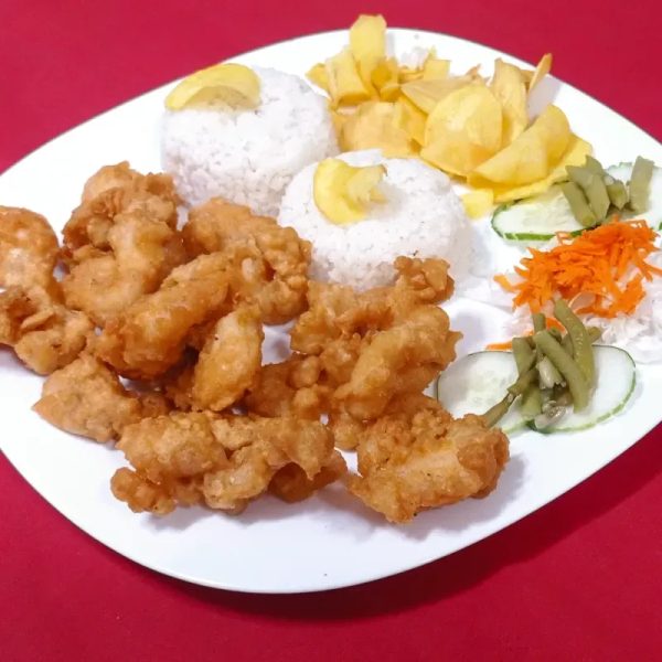 Camarones rebozados