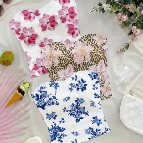 Tops estampados varios