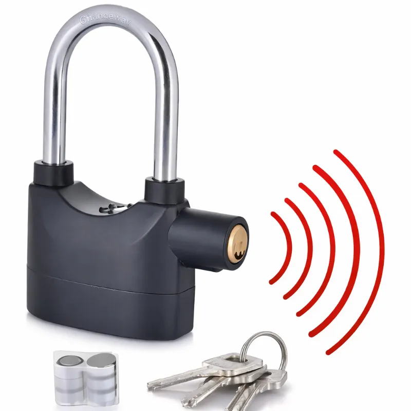 Candado de Seguridad con Alarma