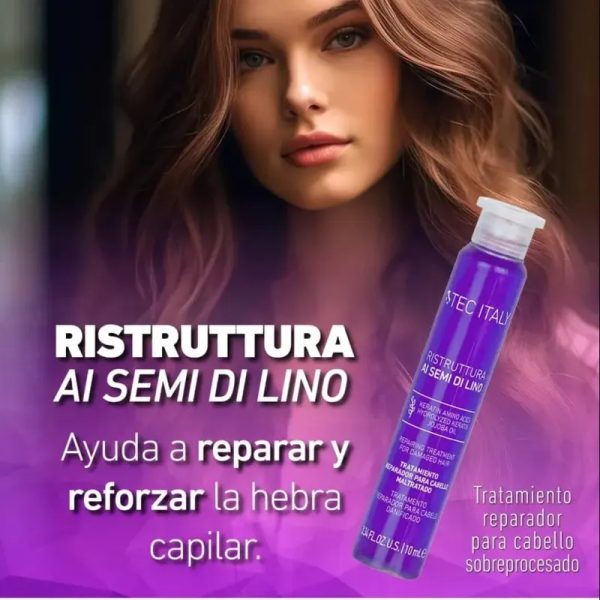 Tratamiento reparador para el cabello maltratado|TEC ITALY 10ml.