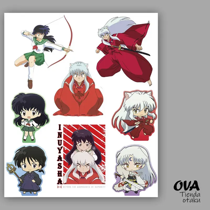  Pack de stickers Inuyasha