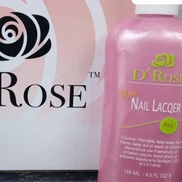 AU2>Esmalte Tradicional "D'ROSE" Rosa 10ml (a granel)