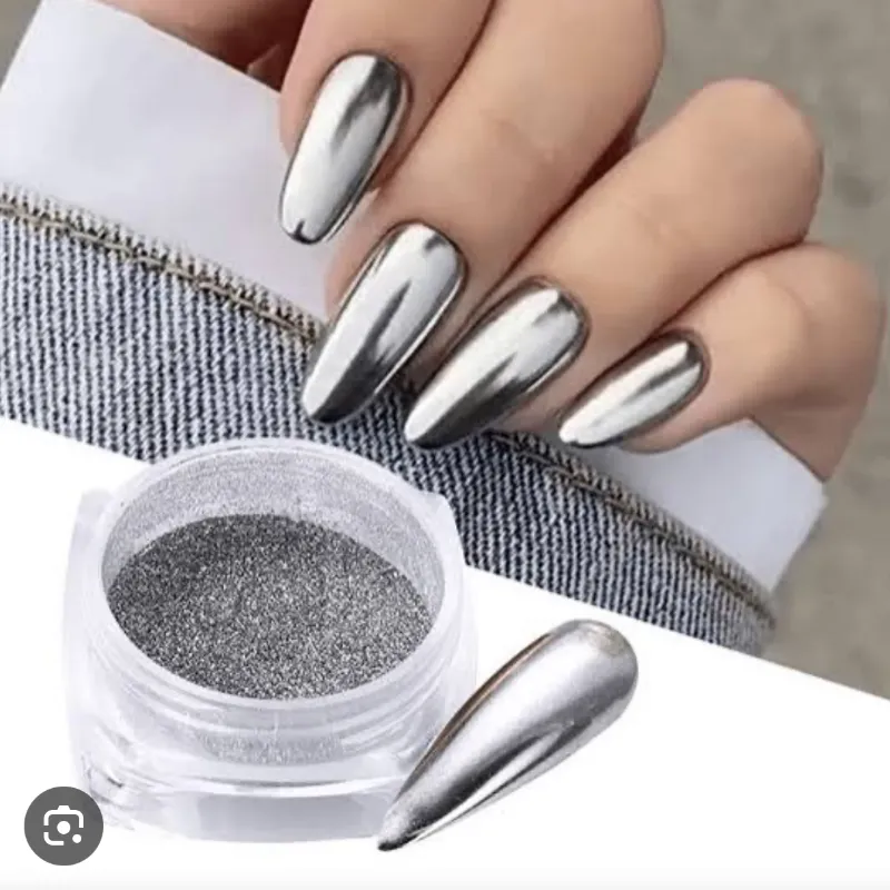 Efecto Espejo Plateado