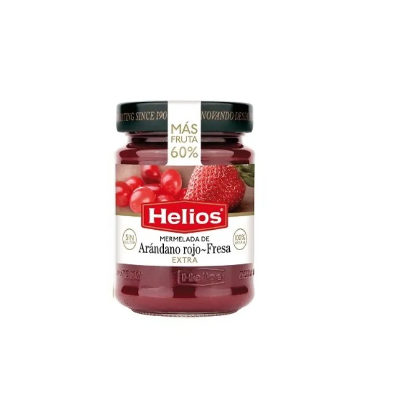 Mermelada De Arándanos Rojo y Fresa Helios