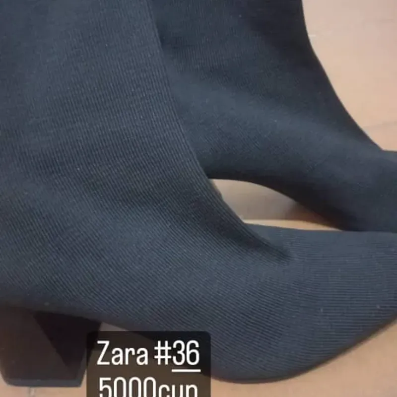 Tacones negro #36 Zara