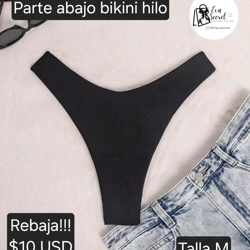 Parte de abajo de bikini hilo