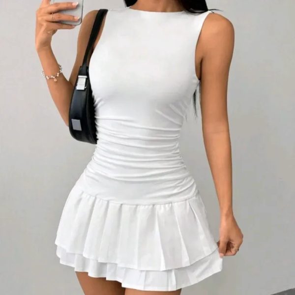  Vestido con vuelo bajo