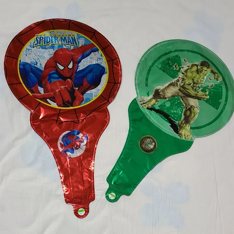Globos 10 " spiderman.  Hulk