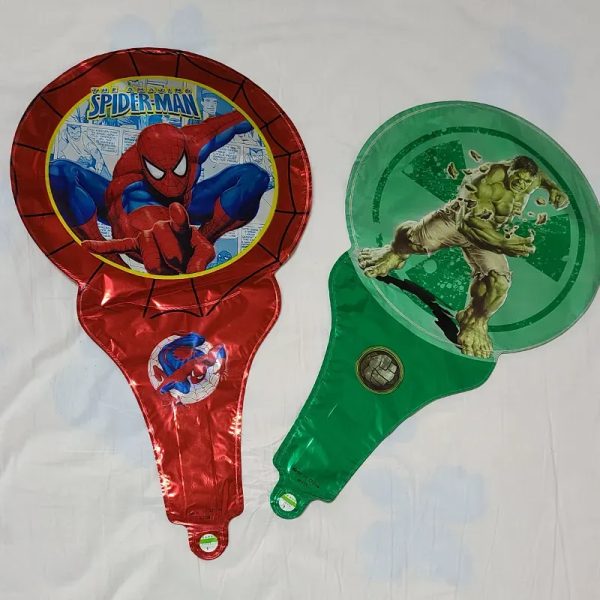Globos 10 " spiderman.  Hulk