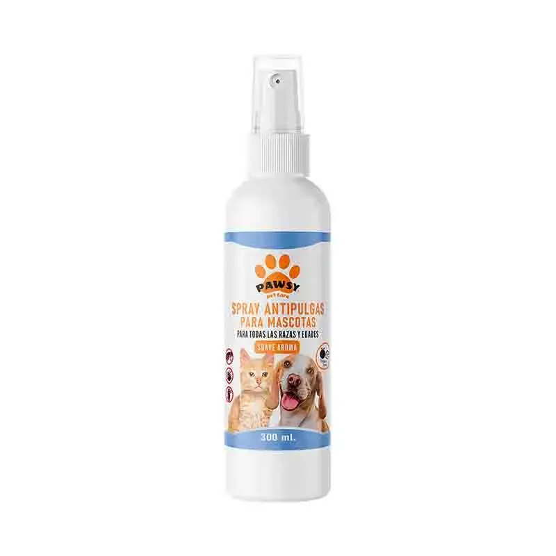 Spray antipulgas para perros