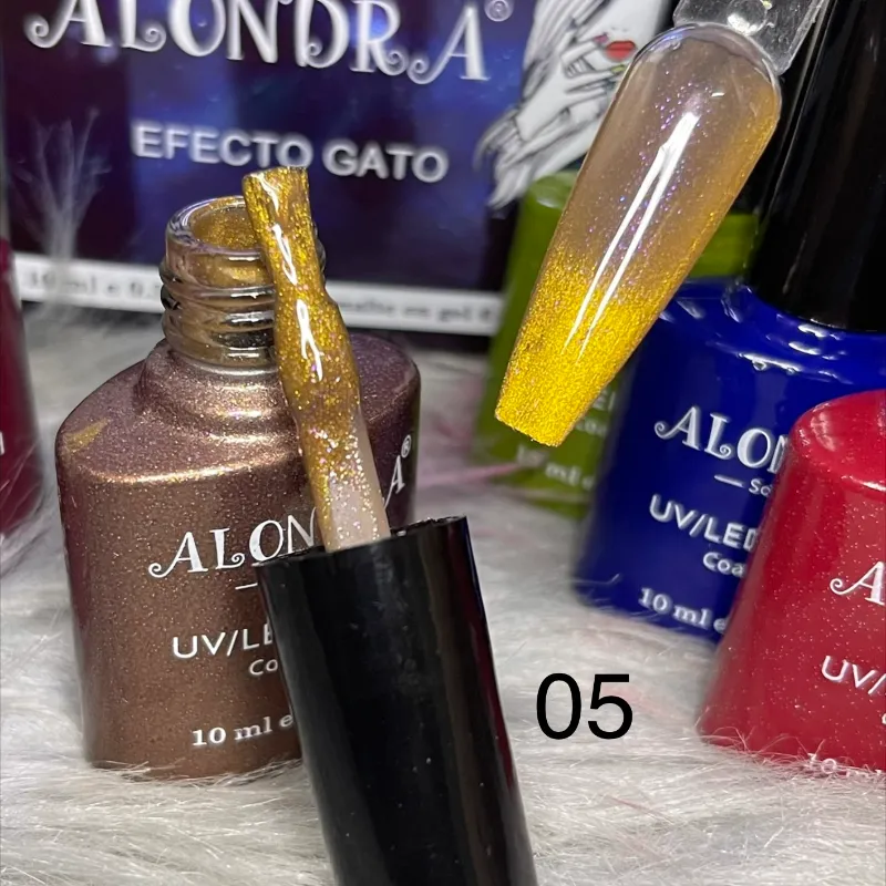 Gel efecto ojo de gato