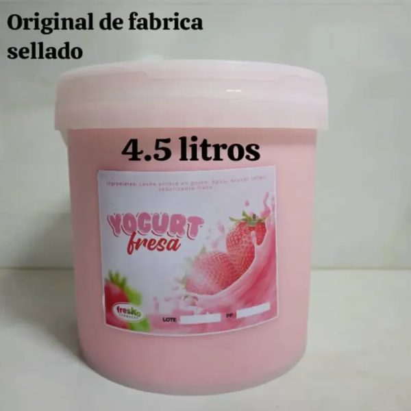 Cubeta de yogurt
