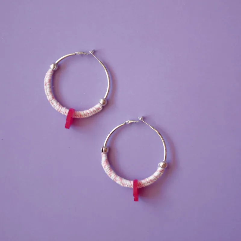 PENDIENTES FILUM PLATEADO