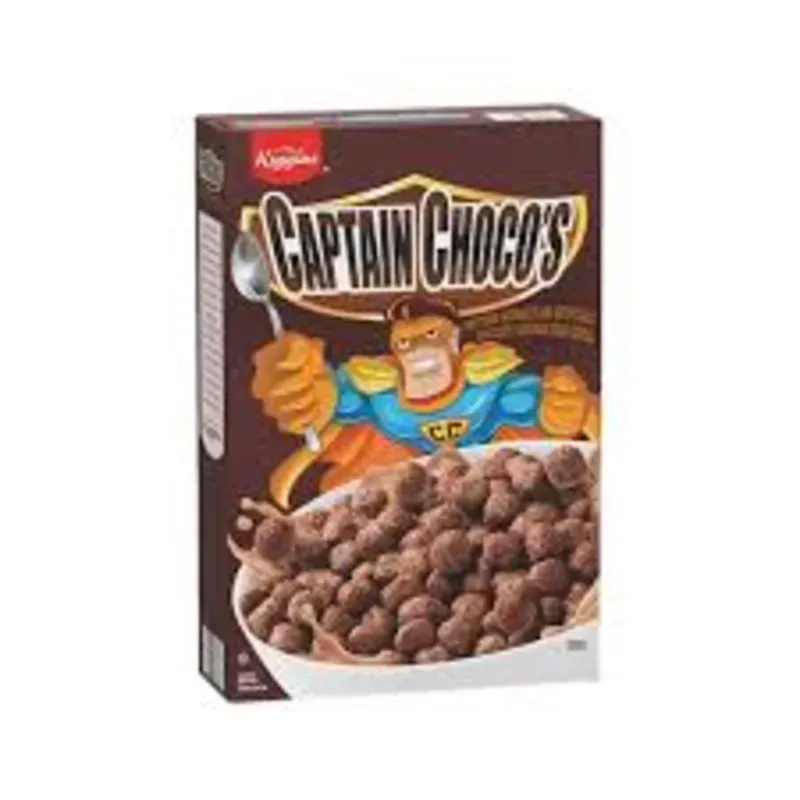 Cereal de maíz Captain Choco Kiggins (326 g)
