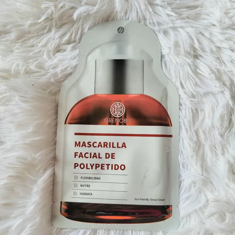 Mascarilla facial de polypéptido
