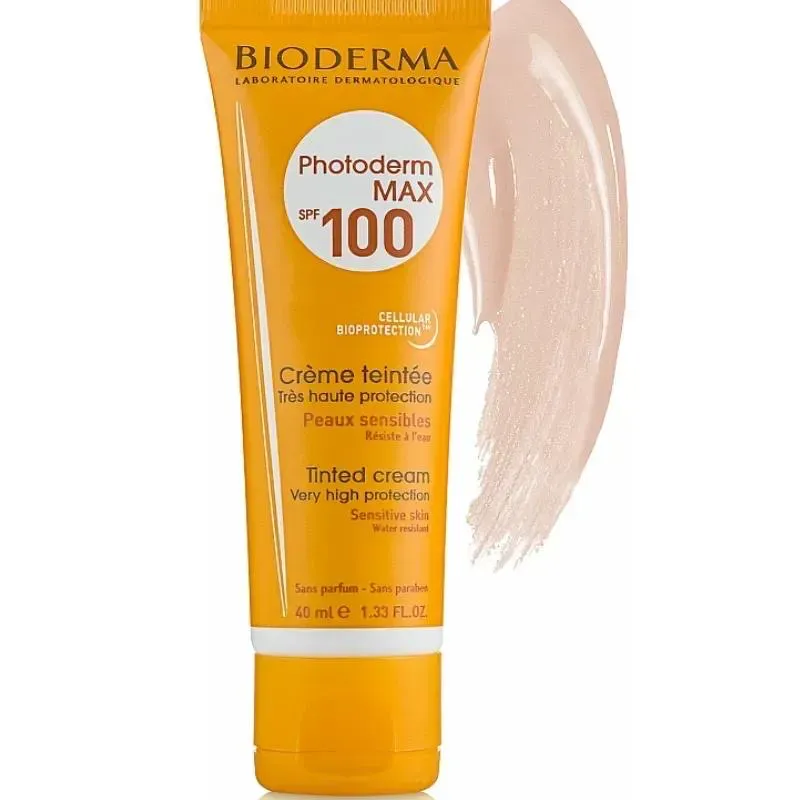 1500 pesos  Crema solar facial con color y protección muy alta