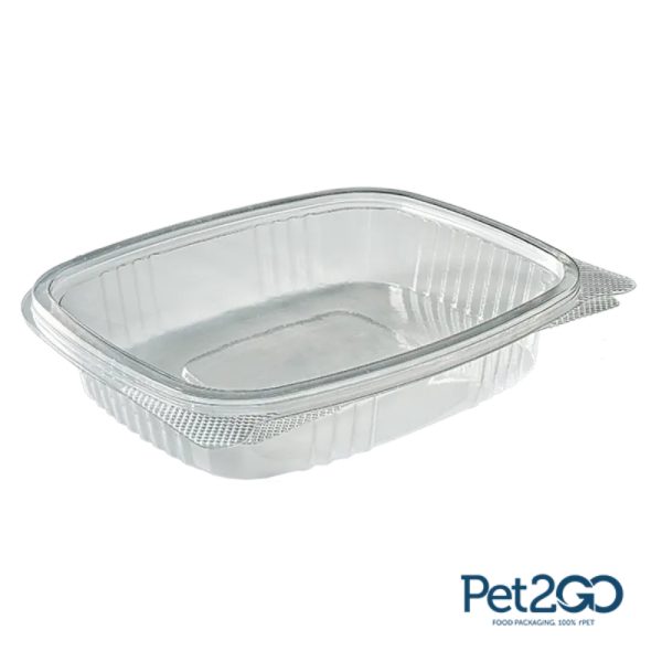 Envase Rectangular con Tapa 500ml