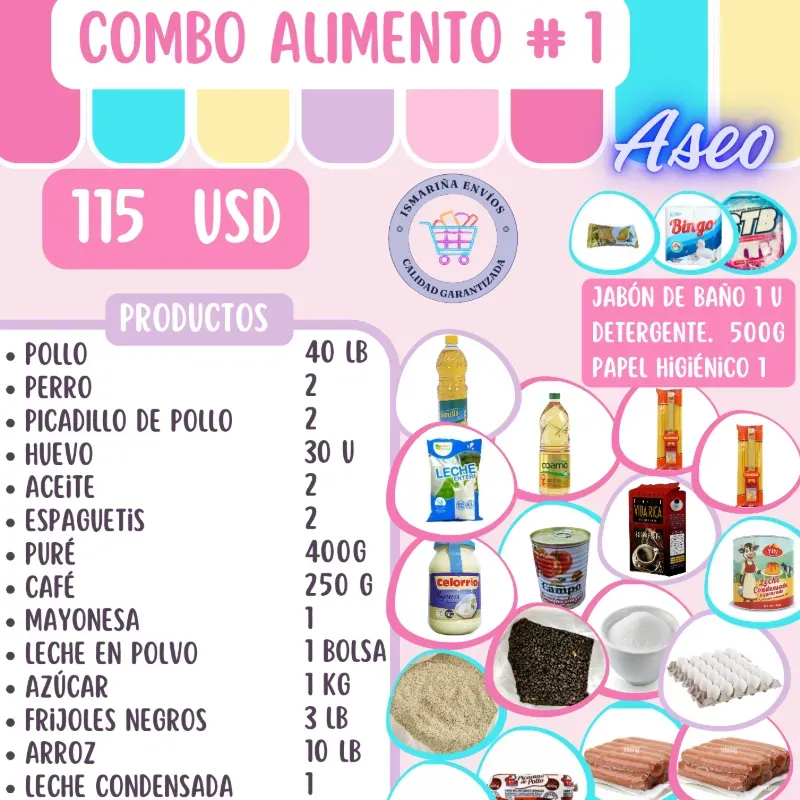 Combo Alimento 1