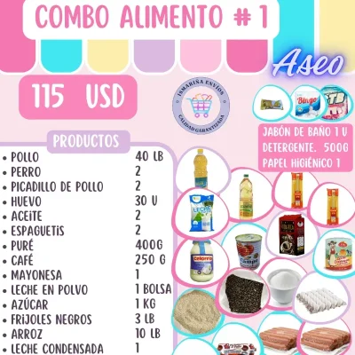 Combo Alimento 1